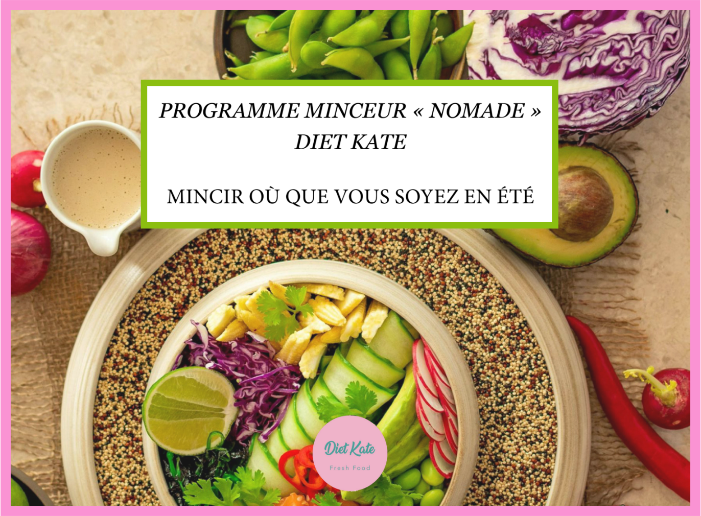 Programme Minceur Nomade - où que vous soyez