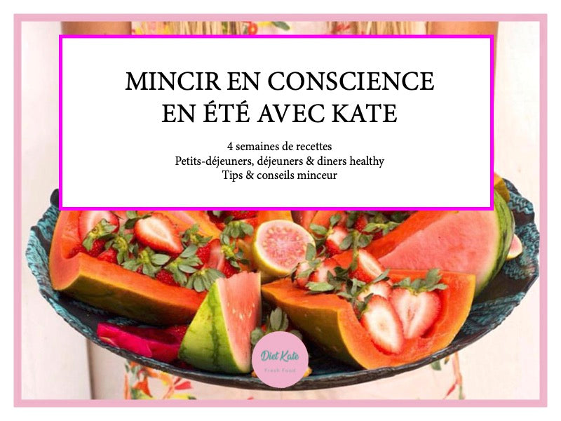 Programme - UN MOIS POUR MINCIR EN CONSCIENCE EN ÉTÉ