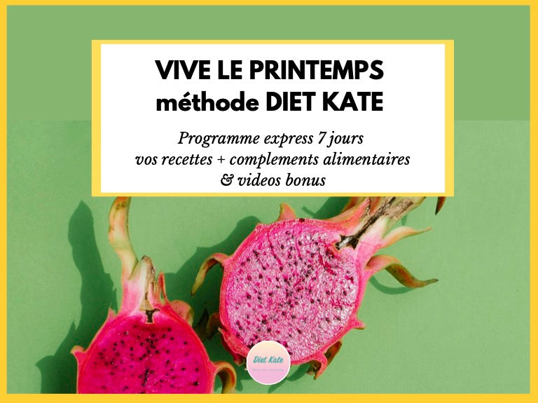 (NOUVEAU) - Mincir au Printemps - Express en 7 jours