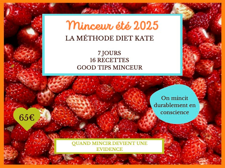 (NOUVEAU) - Programme Minceur Eté 2025 en 7 jours